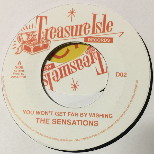 The Sensations - You Won't Get Far By Wishing / Things Of The Past (7")