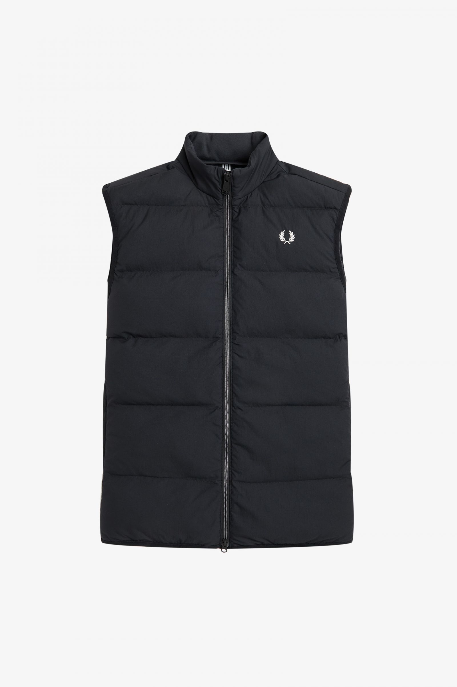 Fred Perry Isolierte Weste Schwarz