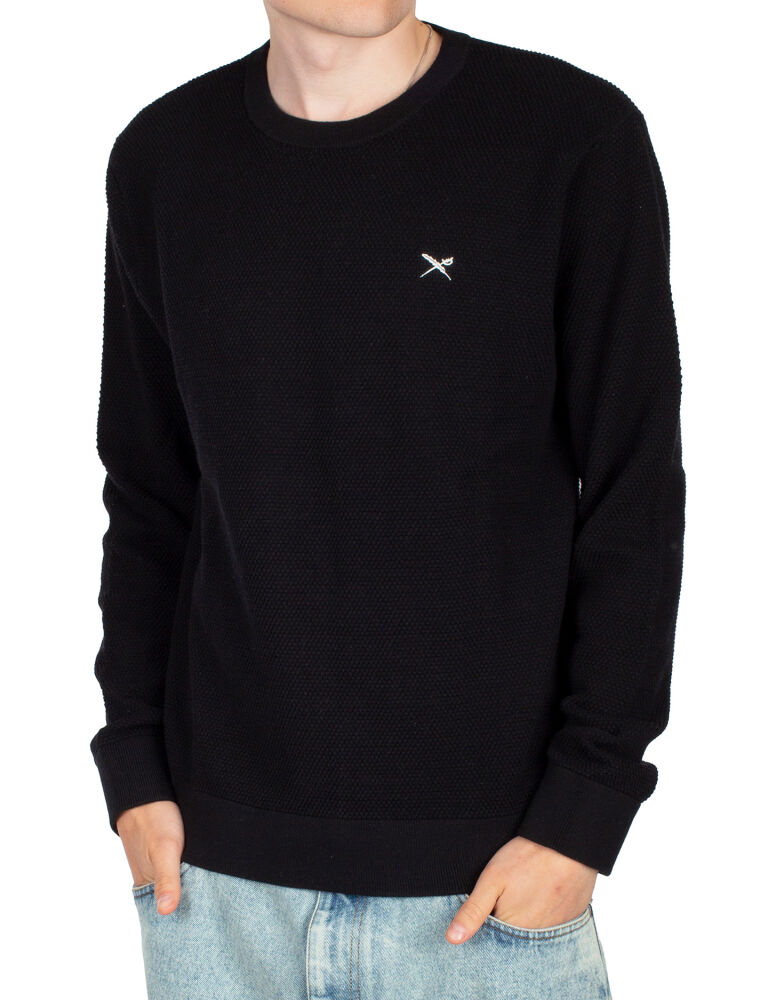 Iriedaily Seedy Summer Knit in Black 