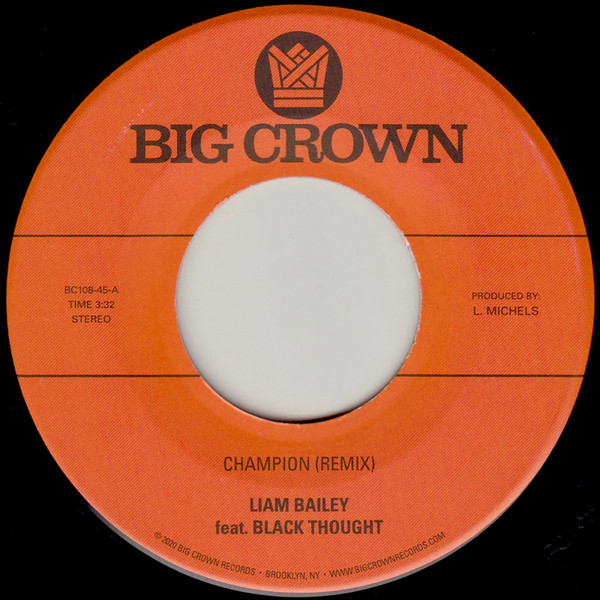 Liam Bailey - Champion (Remix) / Ugly Truth (Remix) (7")