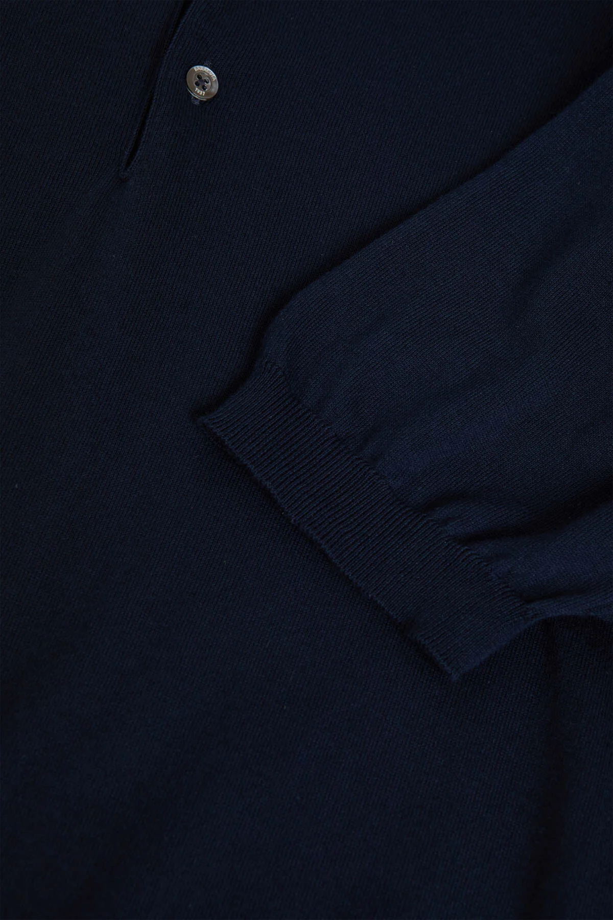 Baracuta Short Sleeve Knit Polo (Deep Blue)