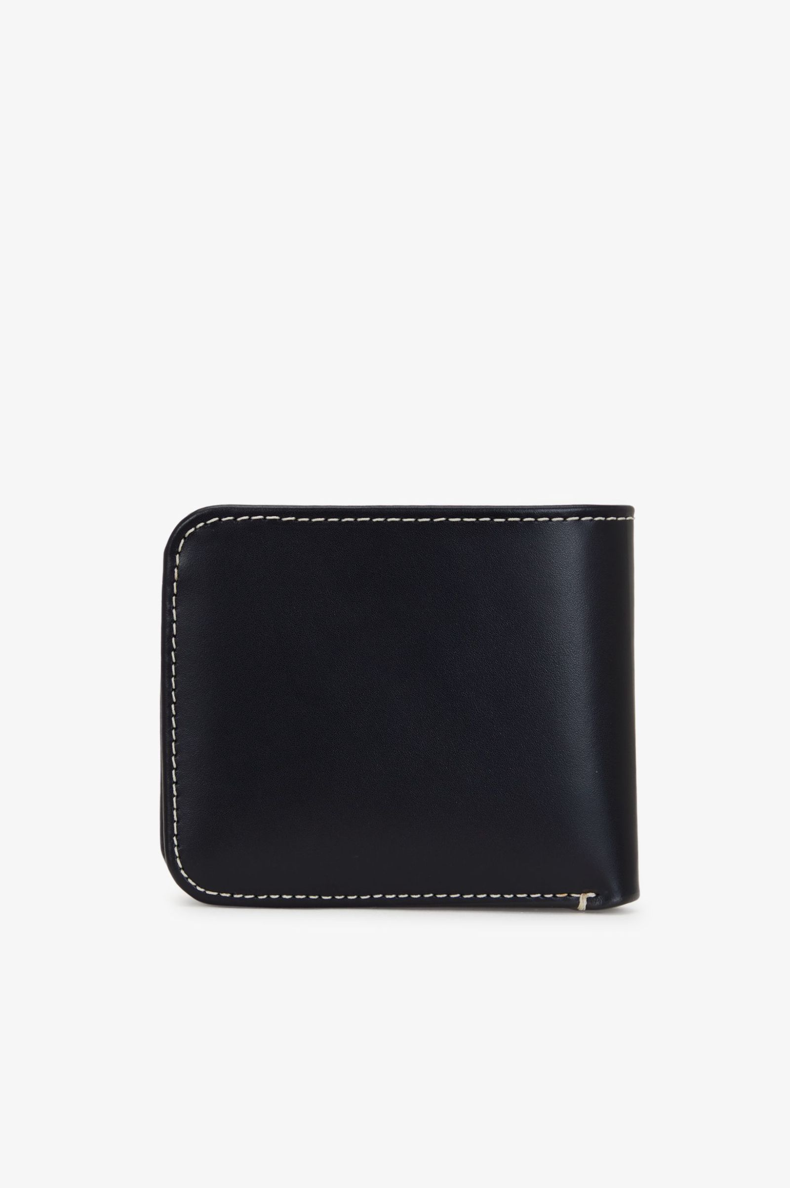 Fred Perry Billfold Wallet box calf leather in black
