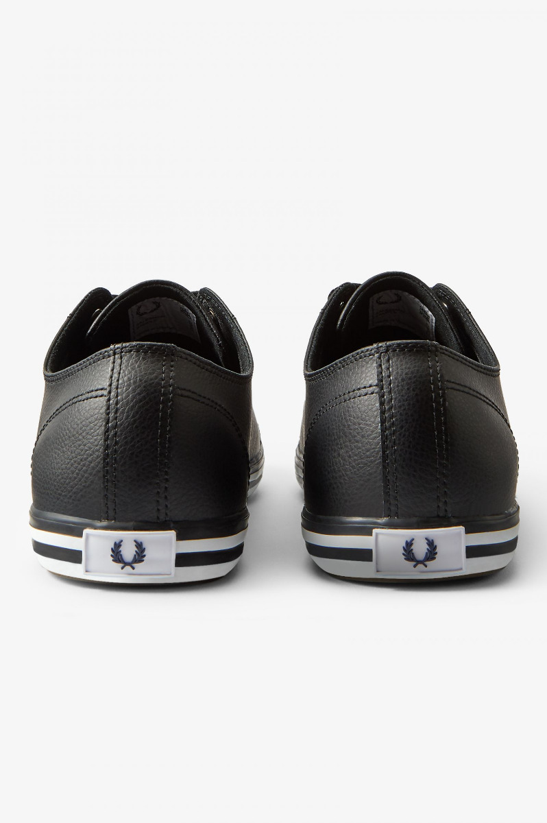 Fred Perry Kingston Leather Black-42