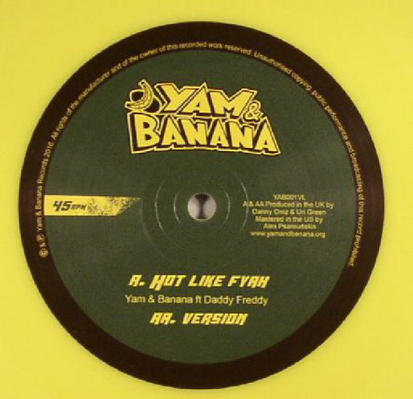 Daddy Freddy - Hot Like Fyah (10")