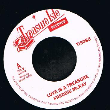 Freddie McKay / Alton Ellis - Love Is A Treasure / I Can't Stand It (7")