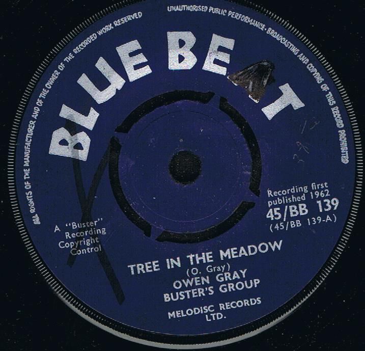 Owen Gray & Busters Group - Tree In The Meadow (Original 7")