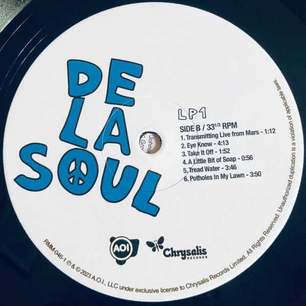 De La Soul – 3 Feet High And Rising (DOLP)   