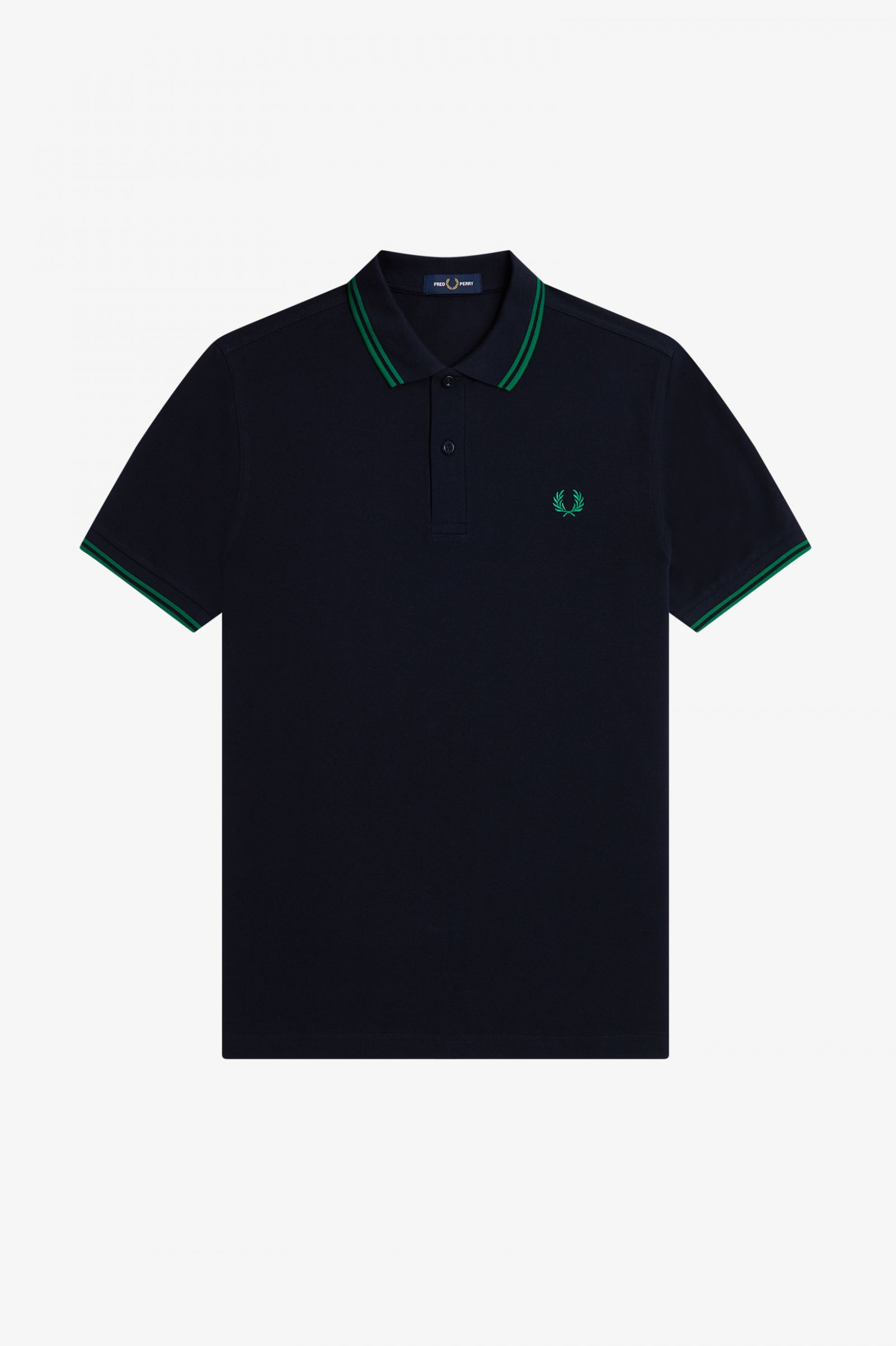 Fred Perry Twin Tipped Shirt in Navy