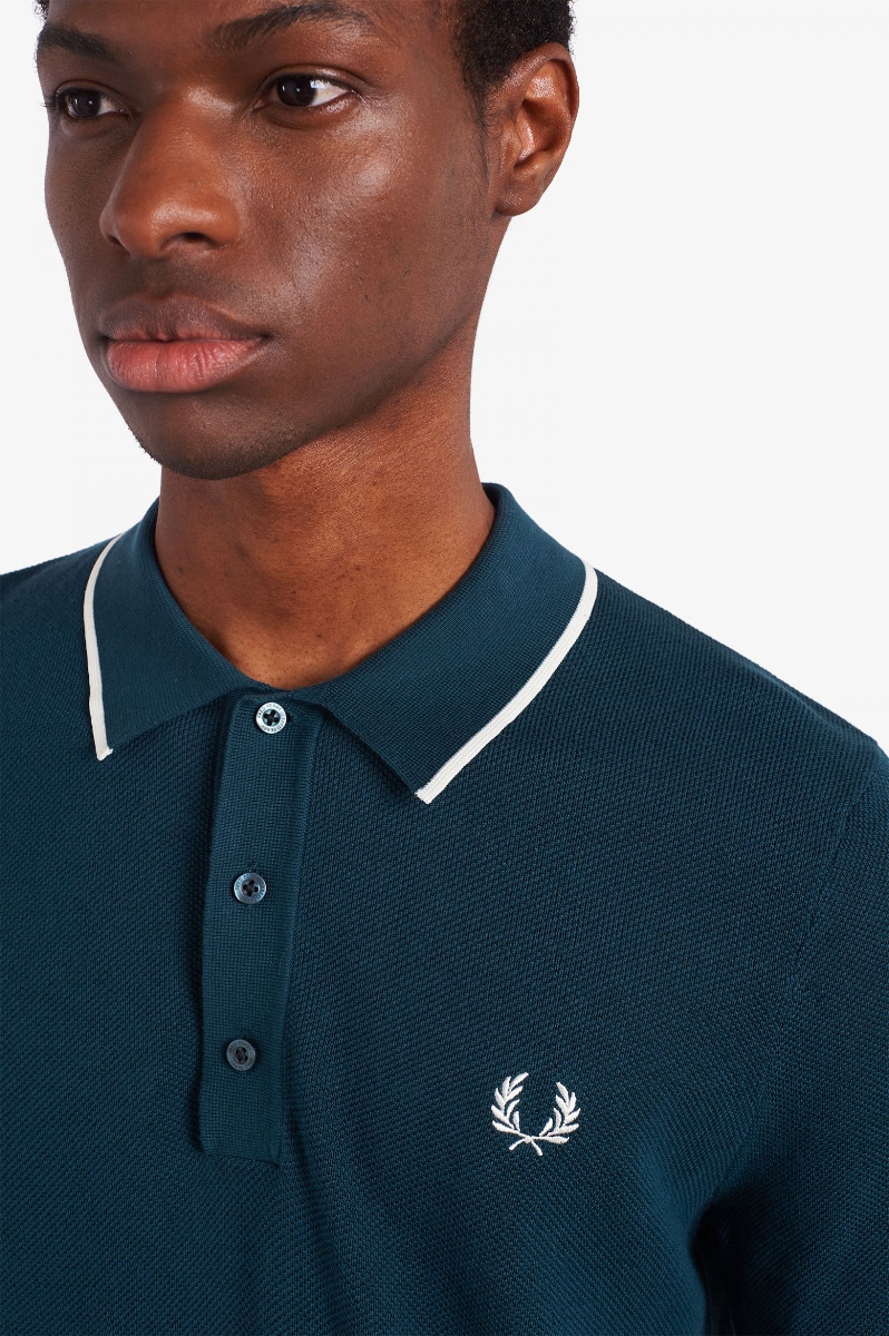 Fred Perry Poloshirt Petrol K9560-XL