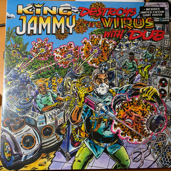King Jammy – Destroys The Virus With Dub (LP) 